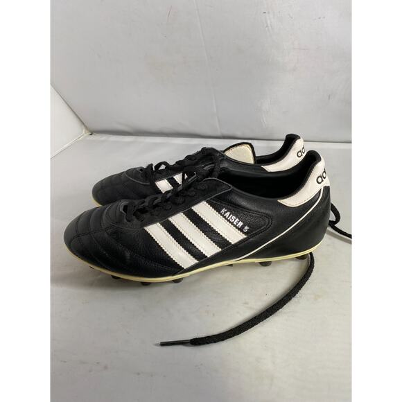 Adidas Kaiser 5 Liga FG B3425 Leathers Elite Cleats Football Boots Size US 8.5 - Picture 1 of 5